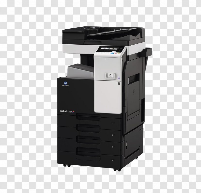 Multi-function Printer Konica Minolta Photocopier Color Printing - Technology Transparent PNG