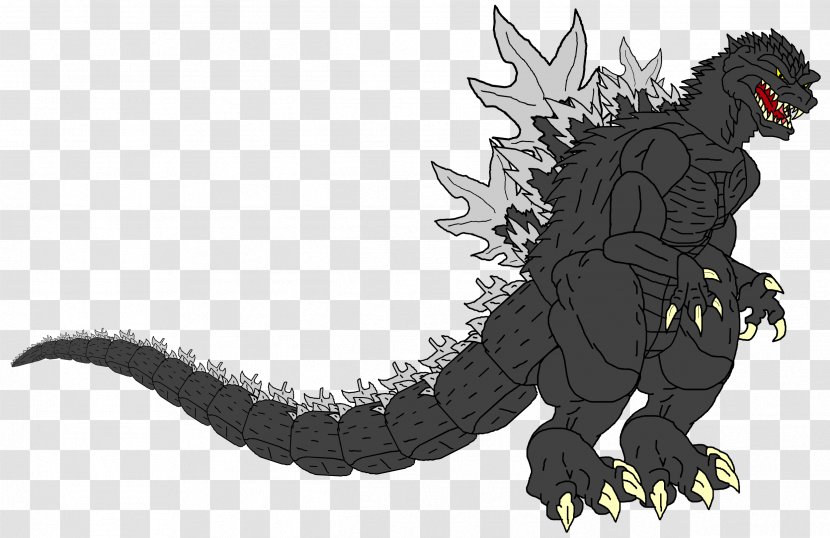 Godzilla Cartoon Animation Drawing Animated Series - Mythical Creature Transparent PNG