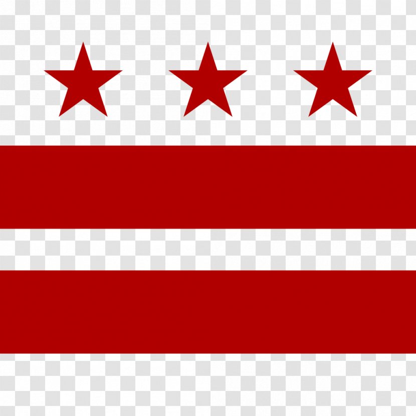Flag Of Washington, D.C. Maryland State - Washington Transparent PNG