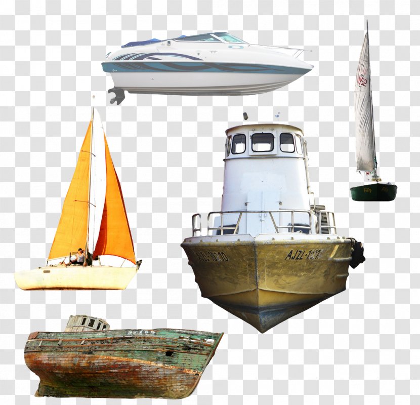 Watercraft Sailing Ship Clip Art - Water Transportation - Picture Of The Transparent PNG