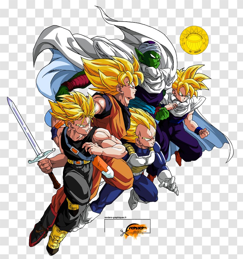 Goku Vegeta Piccolo Gohan Trunks - Tree Transparent PNG