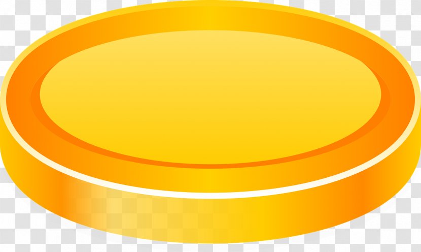 Coin Clip Art - Oval Transparent PNG