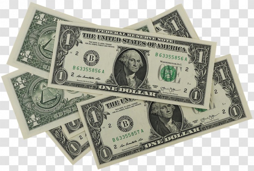United States Dollar One-dollar Bill Banknote One Hundred-dollar Payment - Onedollar Transparent PNG