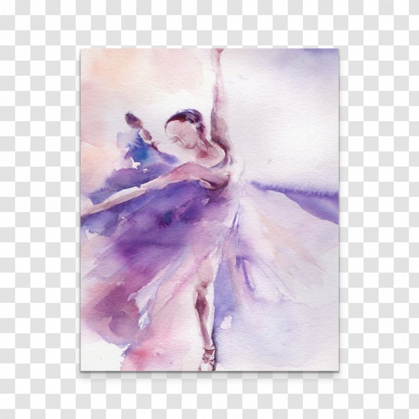 Ballet Dancer Watercolor Painting Transparent PNG