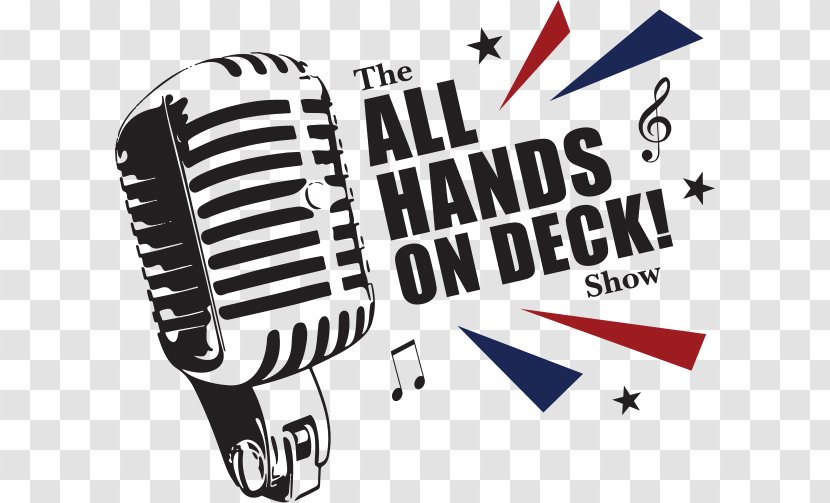 All Hands On Deck Microphone Branson Logo Portland Musical Theater Company - Public Relations Transparent PNG