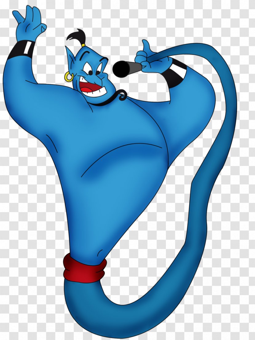 Genie Aladdin Art - Watercolor Transparent PNG