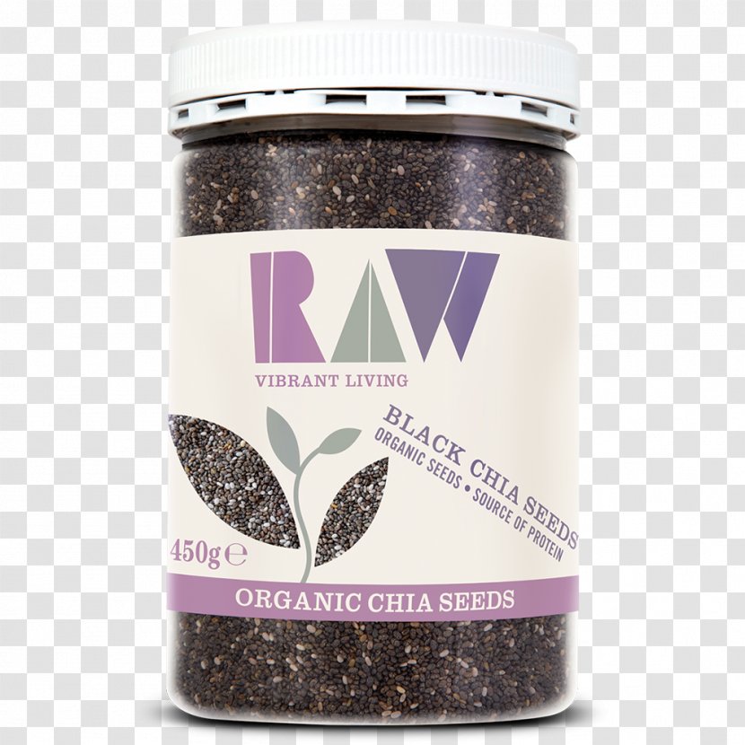 Raw Foodism Organic Food Chia Seed Health - Veganism Transparent PNG