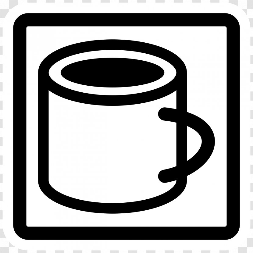 Java Coffee Clip Art - Black And White - Jar Transparent PNG