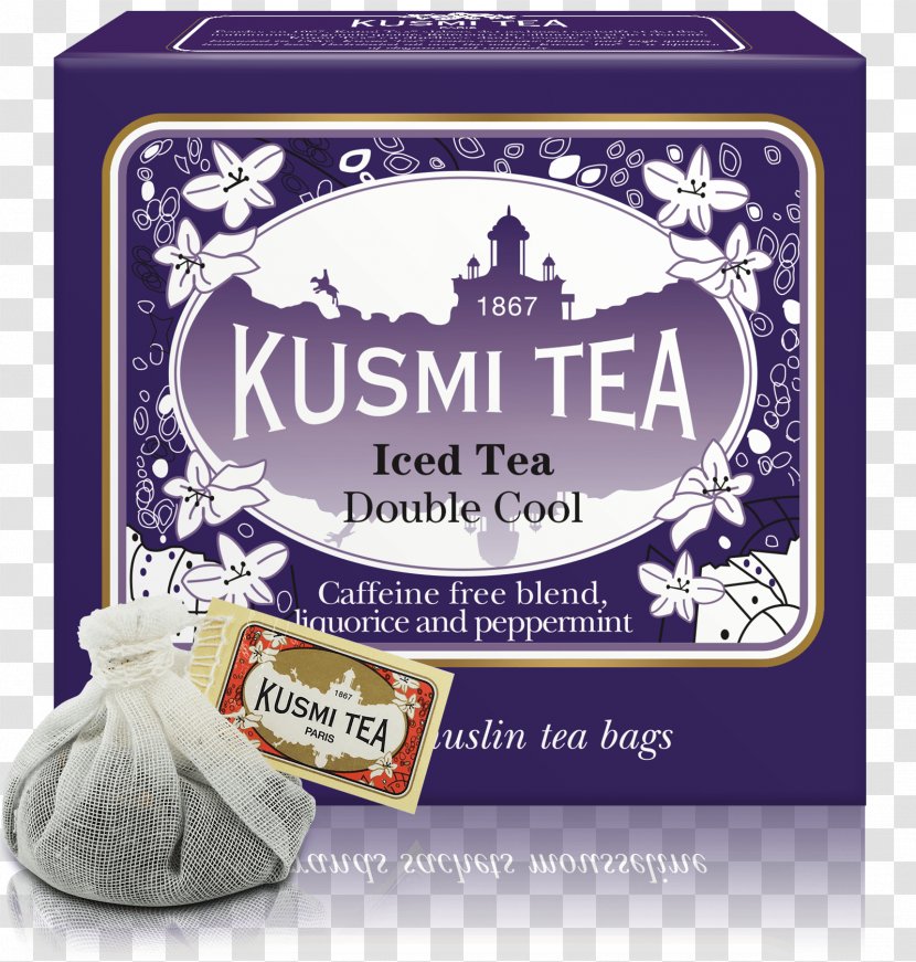 Iced Tea Green Kusmi Bag - Food Transparent PNG