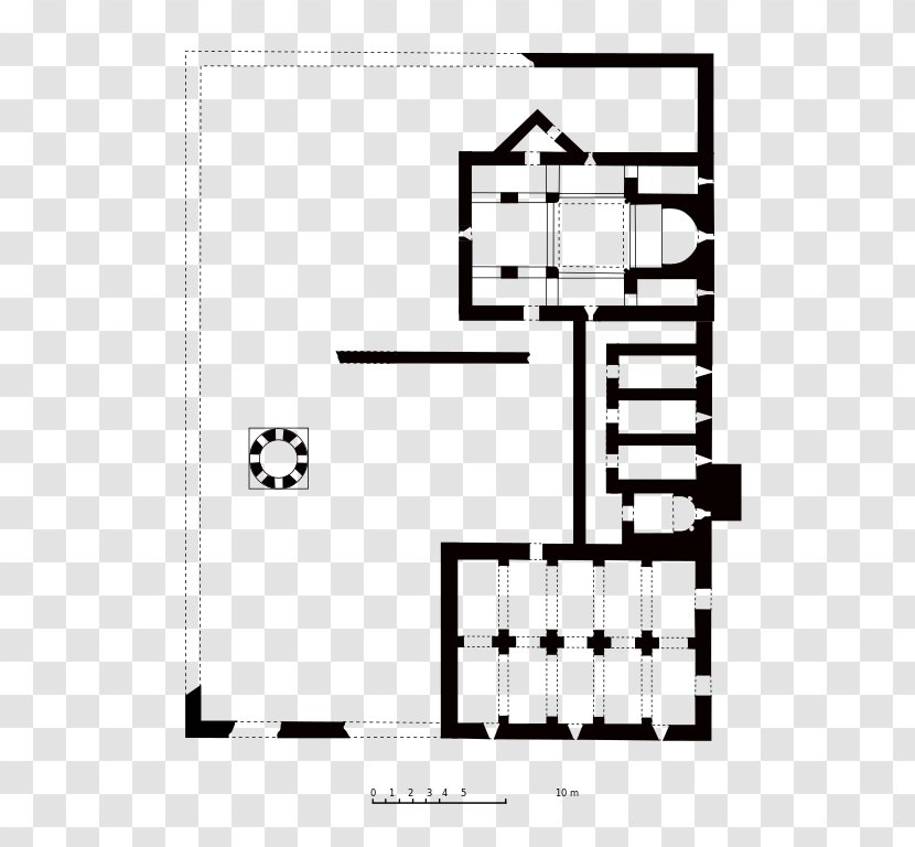 Floor Plan Brand Technology Pattern - Monochrome Transparent PNG