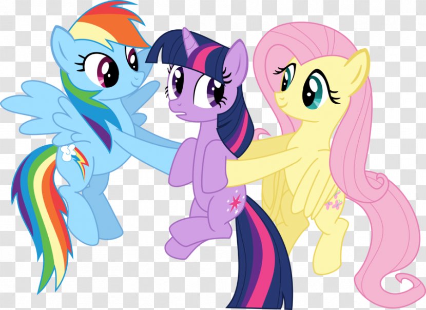 Pony Rainbow Dash Pinkie Pie Fluttershy YouTube - Tree - Overlap Vector Transparent PNG