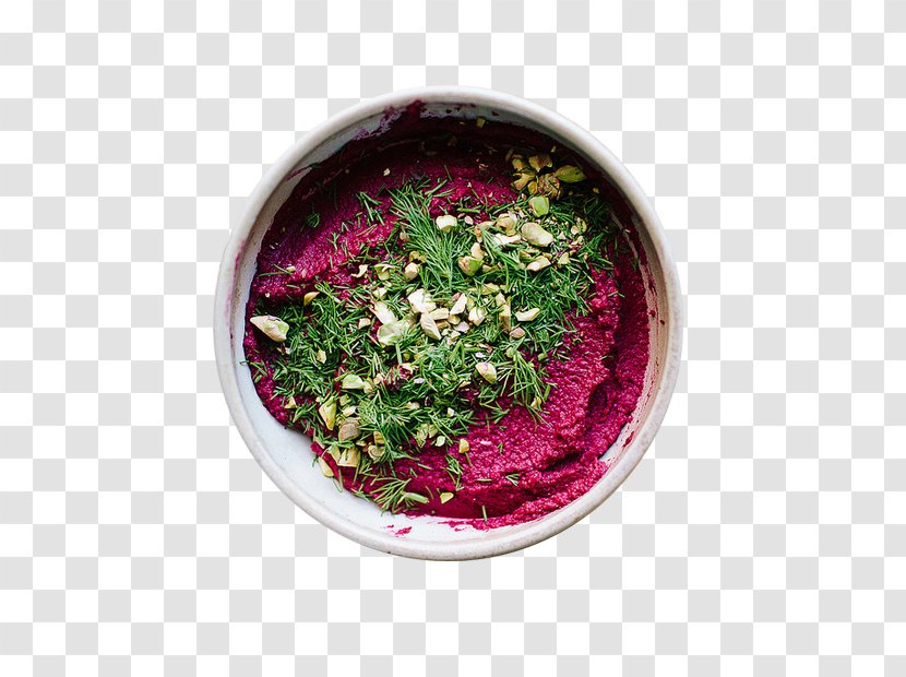 Falafel Hummus Beetroot Dipping Sauce Recipe - Watercolor - Organic Purple Flour Transparent PNG
