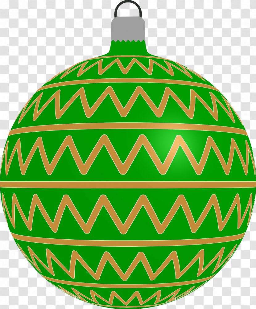Christmas Ornament Bombka Bauble Clip Art - Green Transparent PNG