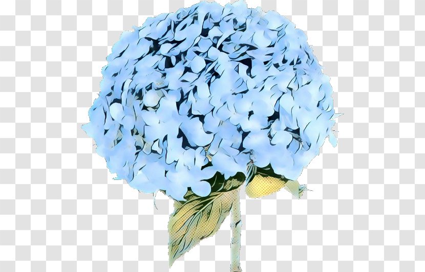 Hydrangea Cut Flowers Floral Design Flower Bouquet - Blue - Artificial Transparent PNG