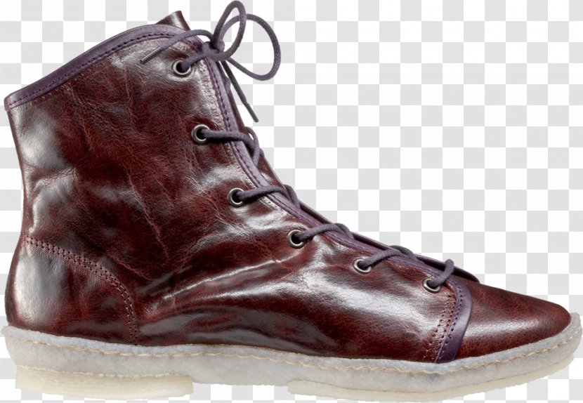 Shoe Leather Boot Walking - Work Boots - Berry Crepes Transparent PNG