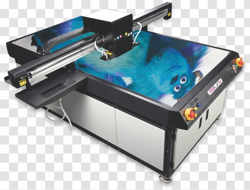 Flatbed Digital Printer Printing Press Machine - Plastic - Machinery Allied Products Limited Transparent PNG