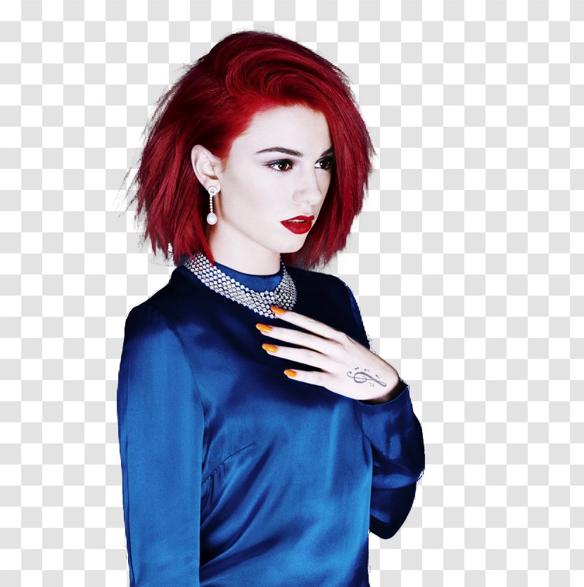 Cher Lloyd The X Factor Red Hair United Kingdom - Wig Transparent PNG