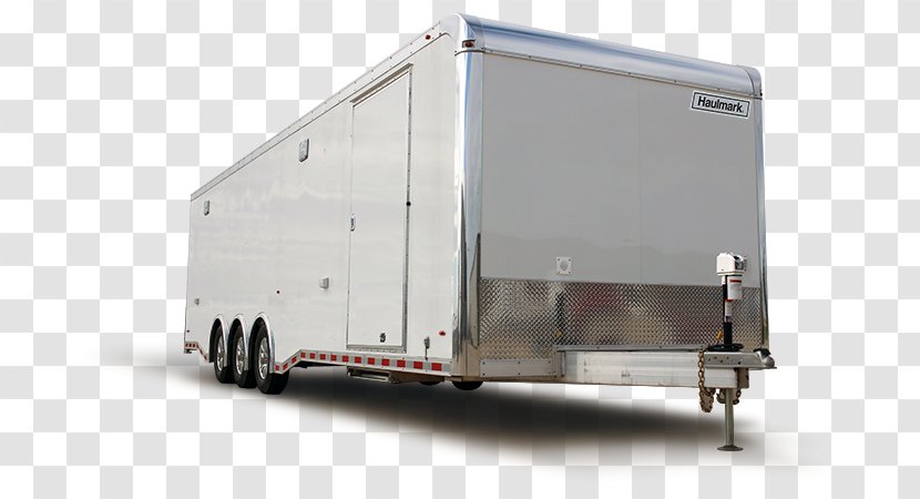 Trailer GTS Powersports & RV Car Motor Vehicle Campervans - Cartoon - Enclosed Deck Transparent PNG