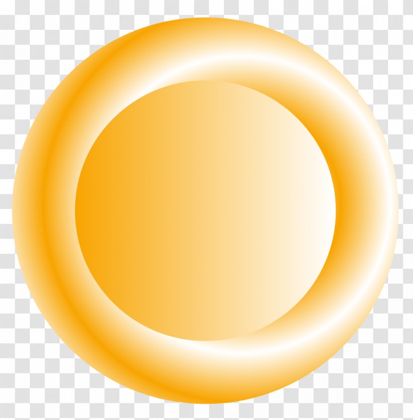 Clip Art - Yellow - Circular Clipart Transparent PNG