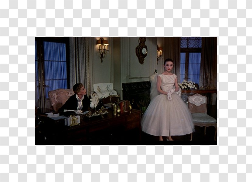 Black Givenchy Dress Of Audrey Hepburn Wedding Film Clothing - Funny Face Transparent PNG