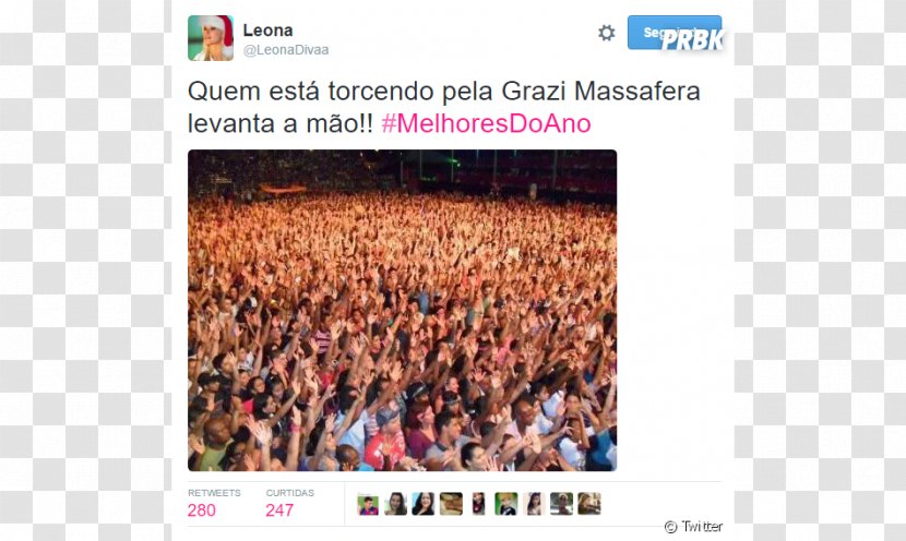Brand Font - Crowd - Torcida Brasil Transparent PNG