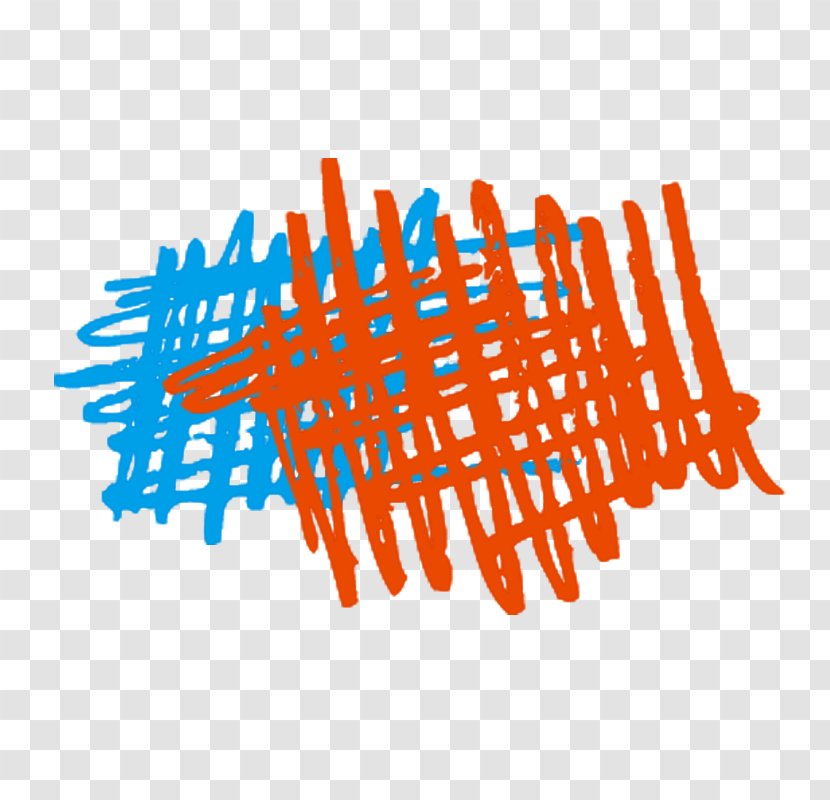 Clip Art - Orange - Free Blue Chalk Pull Pattern Transparent PNG
