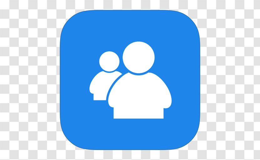 Blue Area Symbol Point - MetroUI Apps Live Messenger Alt 3 Transparent PNG