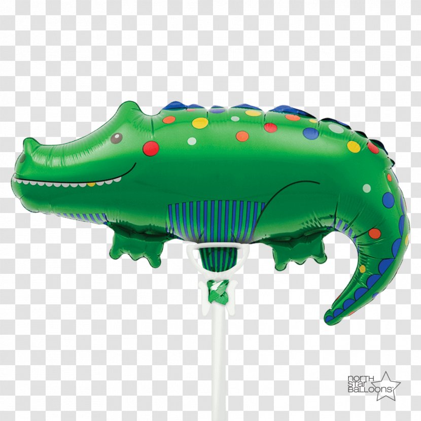 Crocodile Foil Balloon Inflatable Party Transparent PNG