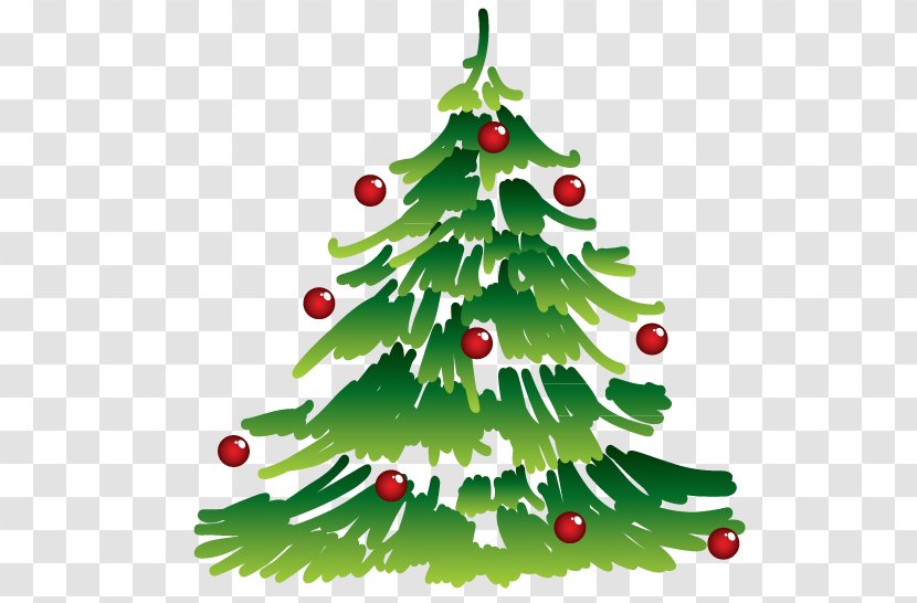 Christmas Tree Euclidean Vector Gift - Decor Transparent PNG
