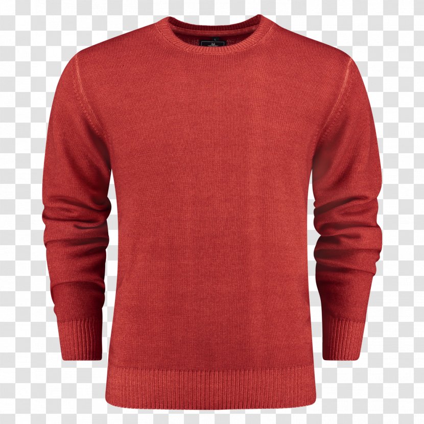 Long-sleeved T-shirt Bluza Active Shirt - Red Transparent PNG