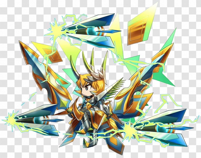 Brave Frontier YouTube Game Wikia - Thunder Transparent PNG