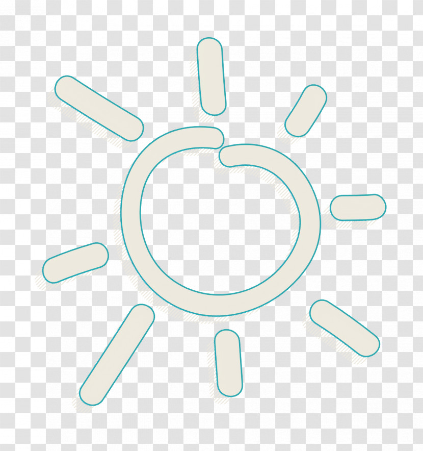 Interface Icon Sun Icon Hand Drawn Icon Transparent PNG