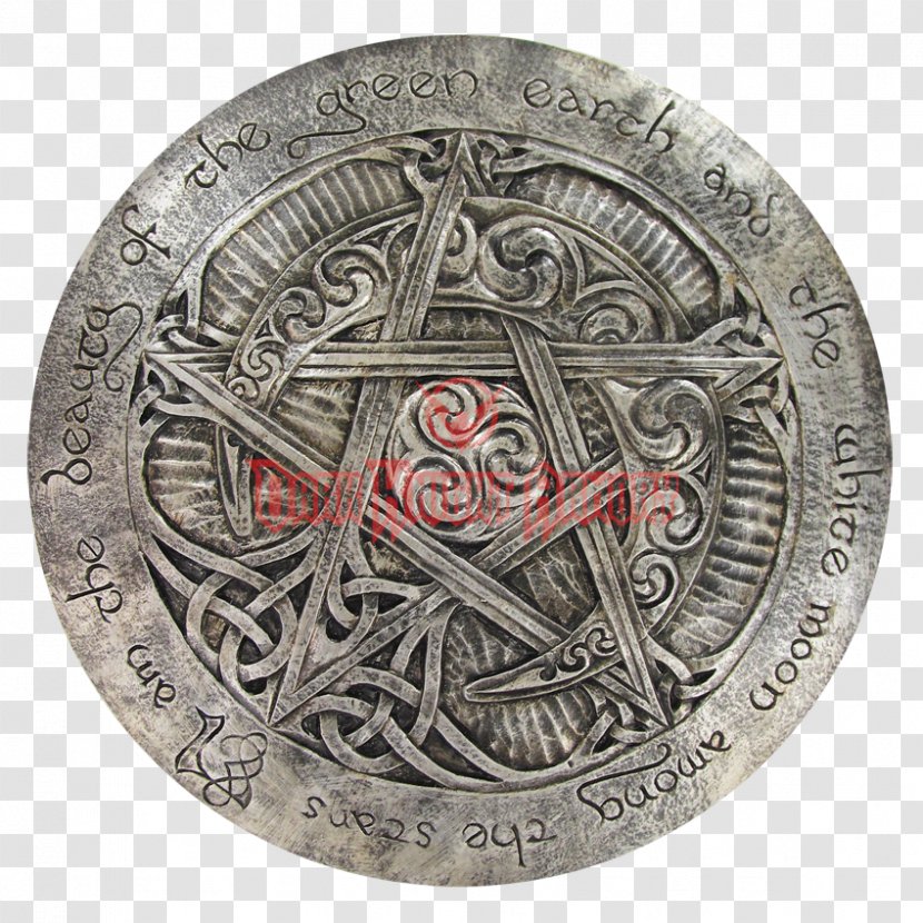 Wicca Pentagram Pentacle Religion Classical Element - Metal - Symbol Transparent PNG