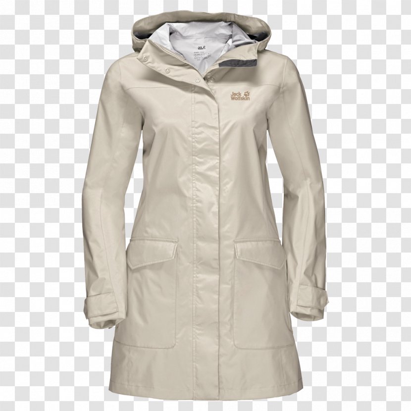 Womens Jack Wolfskin Crosstown Raincoat Jacket Overcoat Clothing Transparent PNG