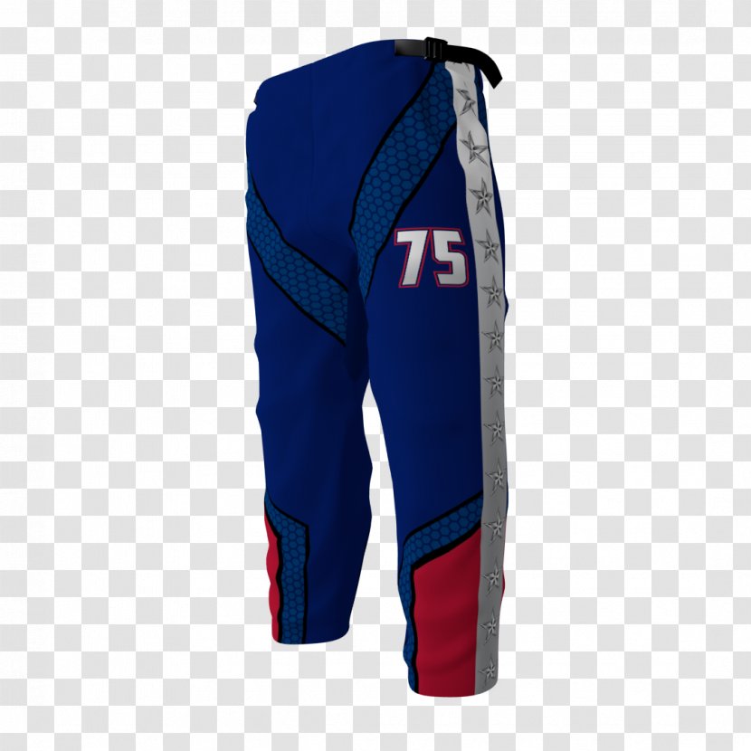 Hockey Protective Pants & Ski Shorts Jersey Sock Clothing - Sublimation Transparent PNG