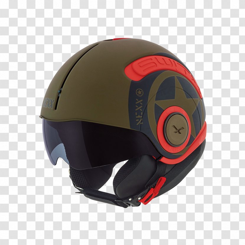 Bicycle Helmets Motorcycle Nexx - Helmet - Army Transparent PNG