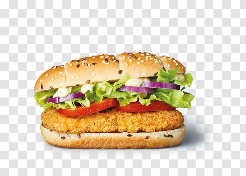 McChicken Cheeseburger Grand Chicken Patty - American Food - Chilly Transparent PNG