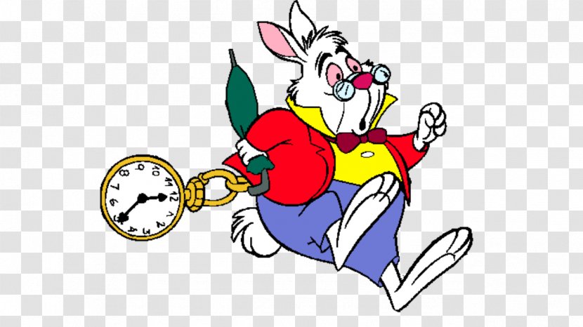 White Rabbit Alice's Adventures In Wonderland Cheshire Cat Alice - Tree - Clock Transparent PNG