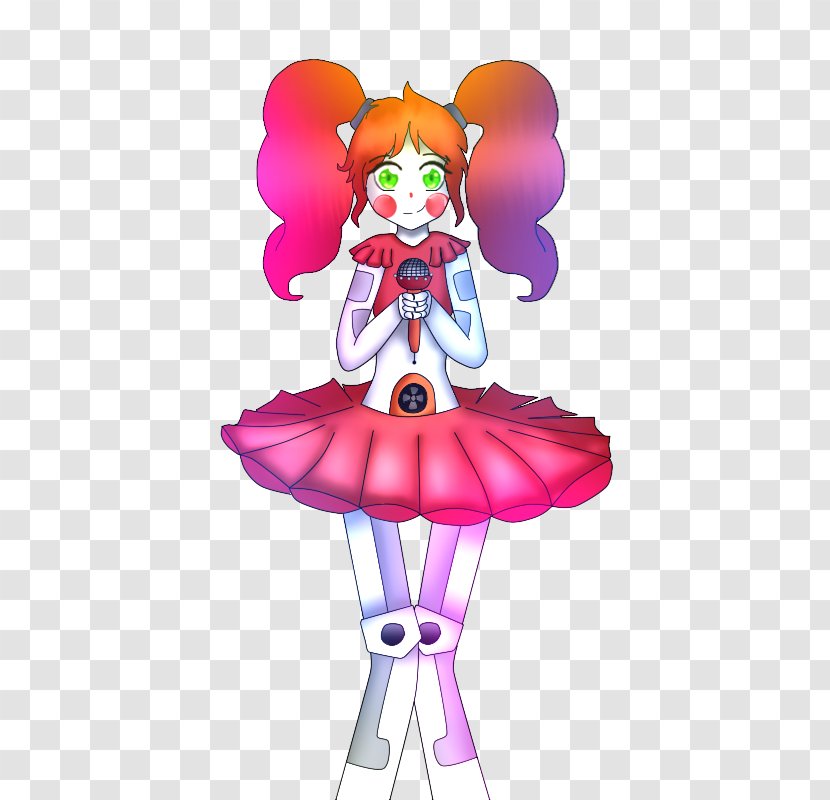 Pink M Clown Costume Legendary Creature Animated Cartoon - Heart Transparent PNG