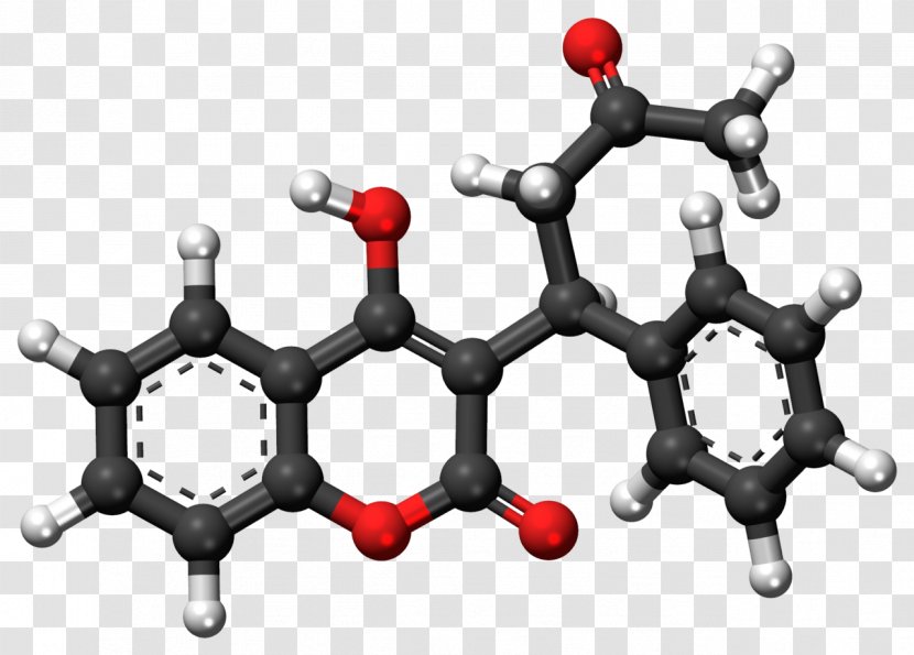 Warfarin Chemical Compound Anticoagulant Molecule Substance - Heart - Stick Transparent PNG