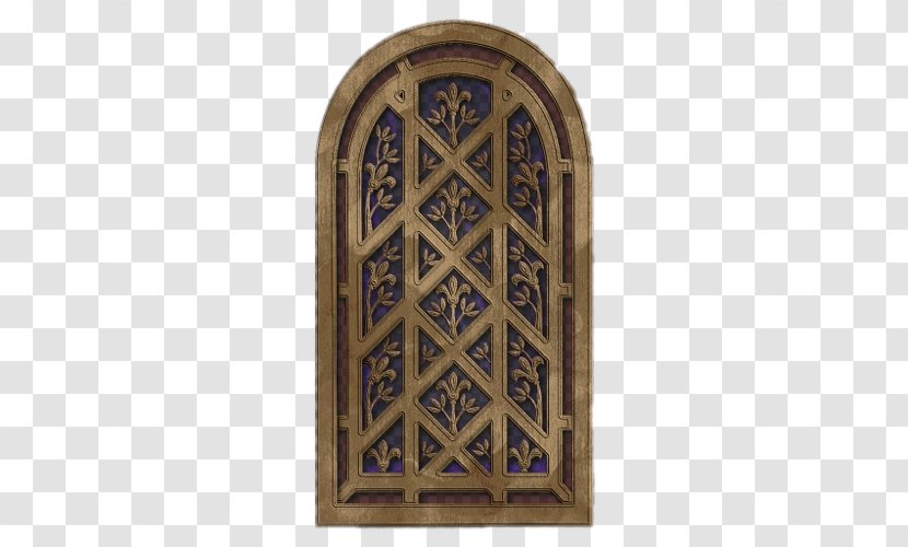 Window Arch Stained Glass Door - Church Transparent PNG