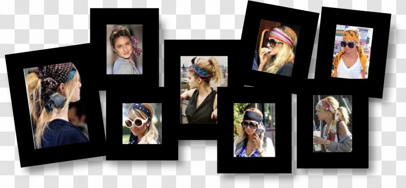 Picture Frames Display Advertising Collage - Hair Transparent PNG