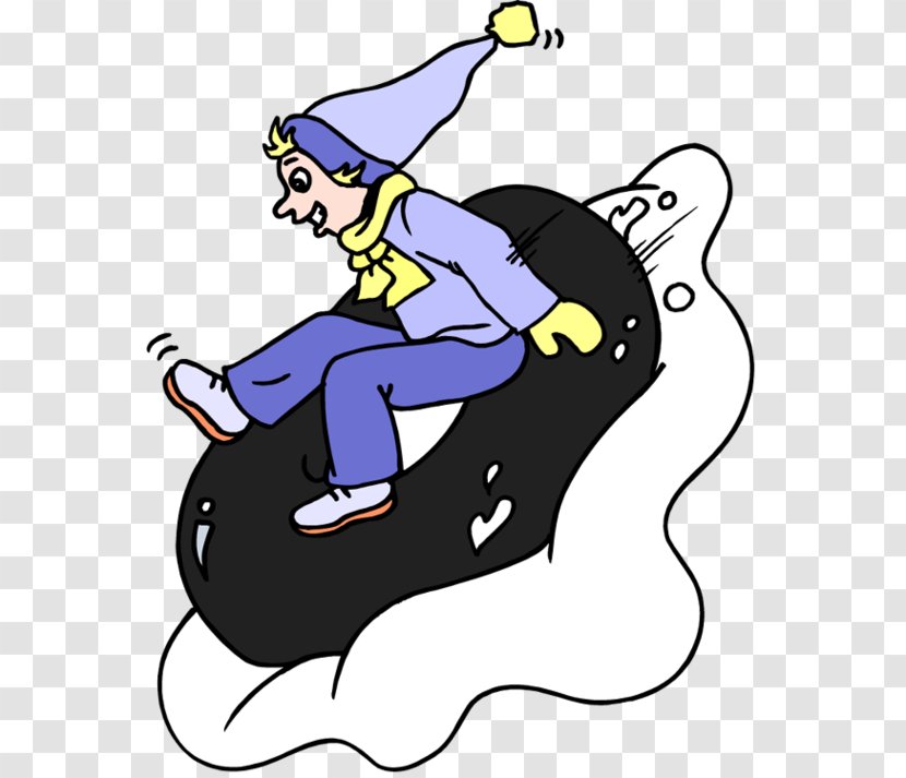 Tubing Snow Clip Art - Sled - Update Cliparts Transparent PNG