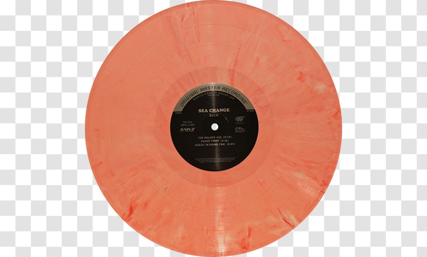 Sea Change Phonograph Record Colors Compact Disc Mobile Fidelity Sound Lab - Thomas Saftliner C2 Transparent PNG