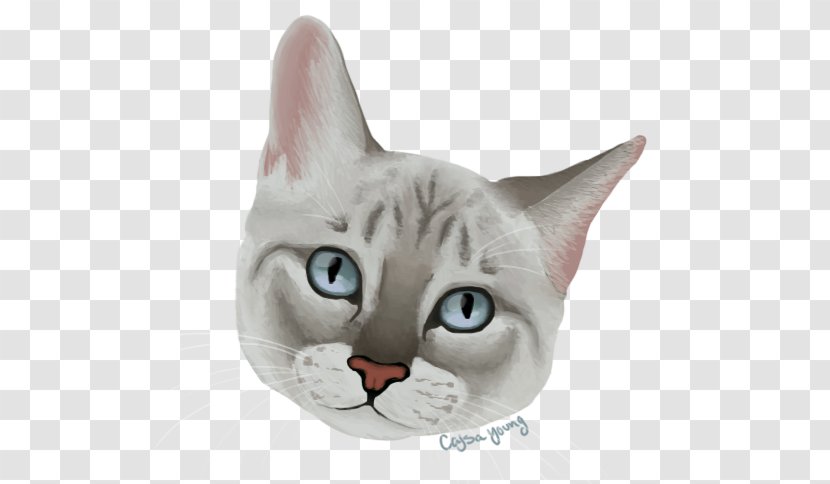 Whiskers American Wirehair Domestic Short-haired Cat Asia Snout - Shorthaired - Cartoon Watercolor Transparent PNG