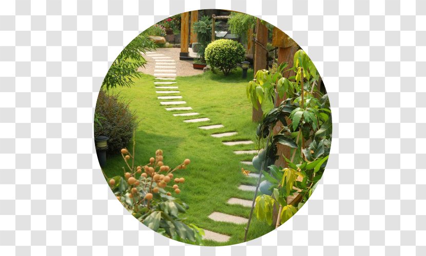 Landscaping Landscape Design Backyard Gardening - Grass - Contractor Transparent PNG