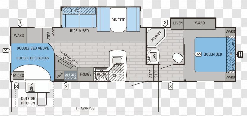 Jayco, Inc. Caravan Campervans Floor Plan Fifth Wheel Coupling - Engineering - ثهي Transparent PNG