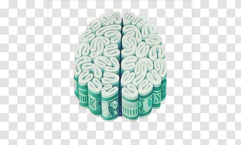 Brain Money Investment Drawing Painting - Color - Combination Of Flower Transparent PNG