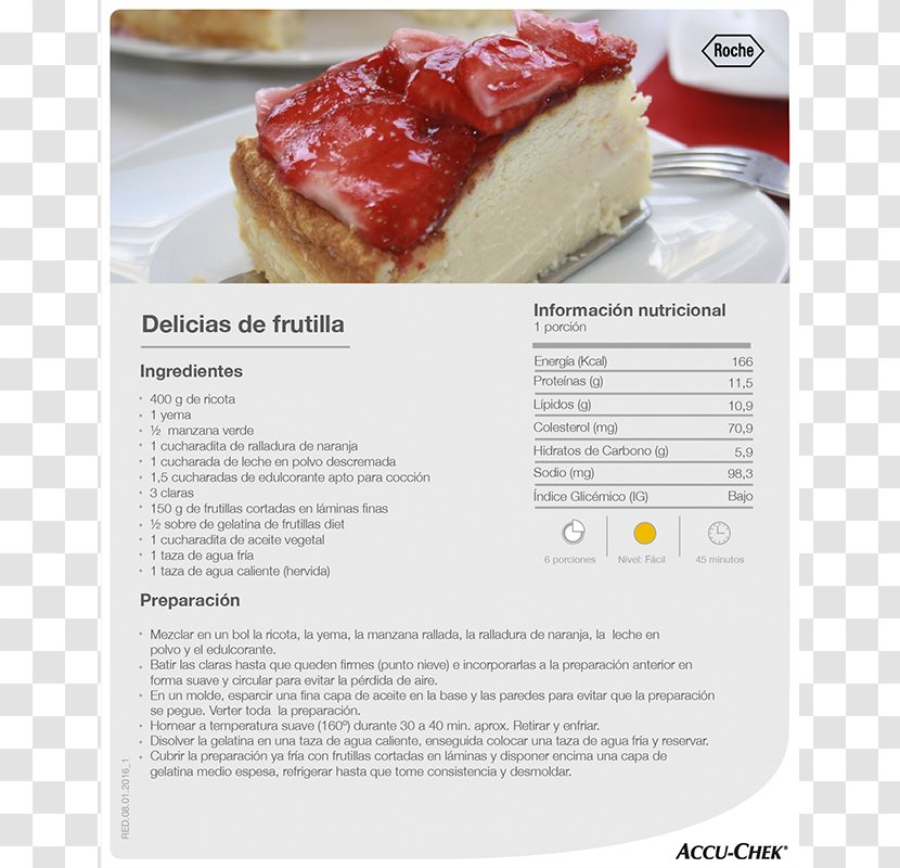 Cheesecake Baking Recipe - Platos Transparent PNG
