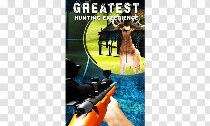 Wild Deer Hunter Hunting The World's Greatest - Advertising - Microsoft Transparent PNG